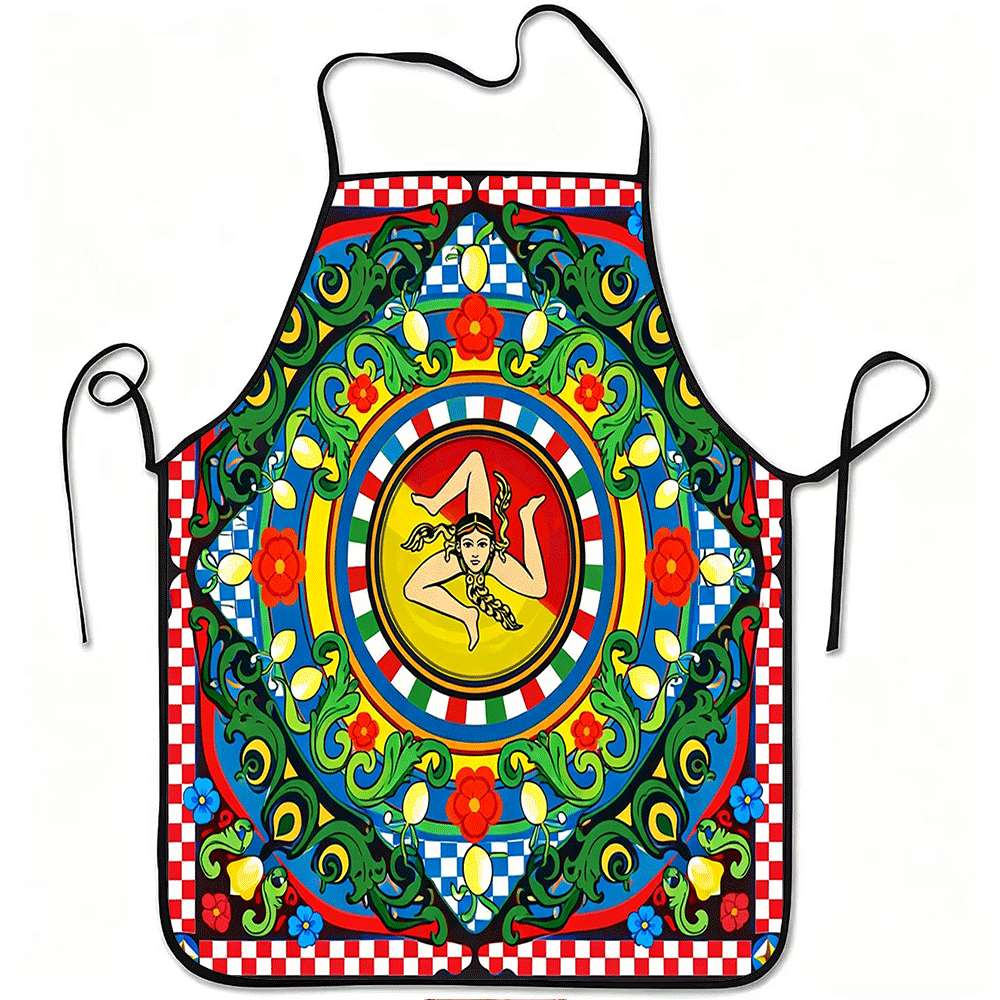 Kitchen Baking Gift Ideas - 1 sztuka fartucha w stylu włoskim,