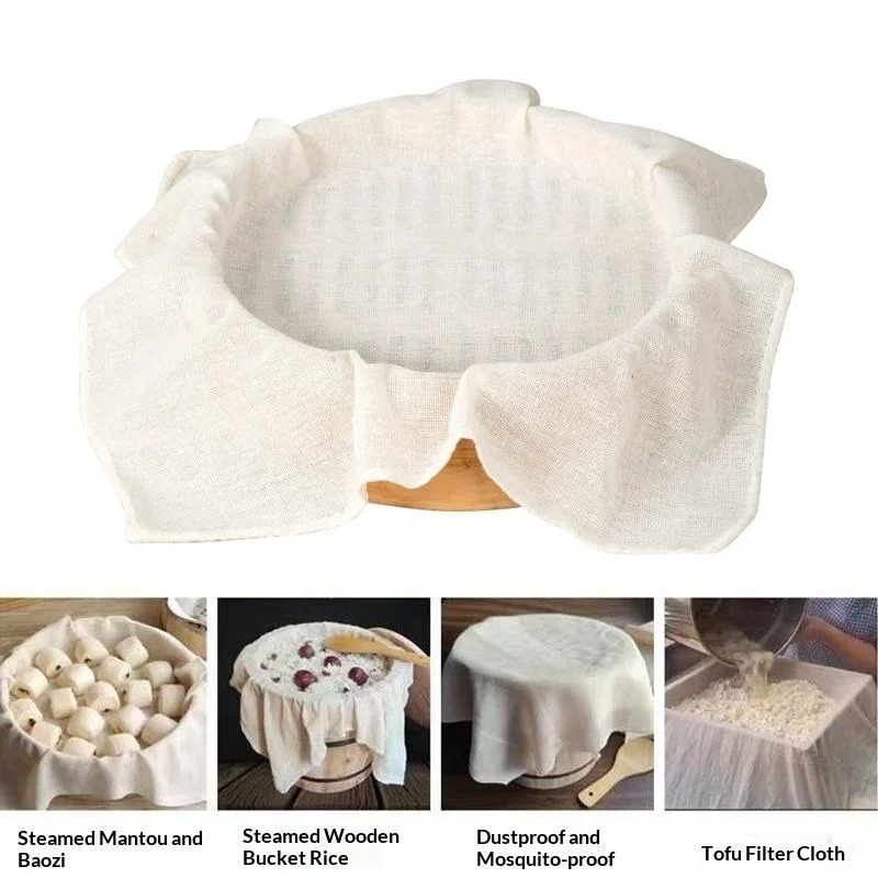 Kitchen Baking Mat - 3 szt. Czysta, okrągła bawełniana tkanina