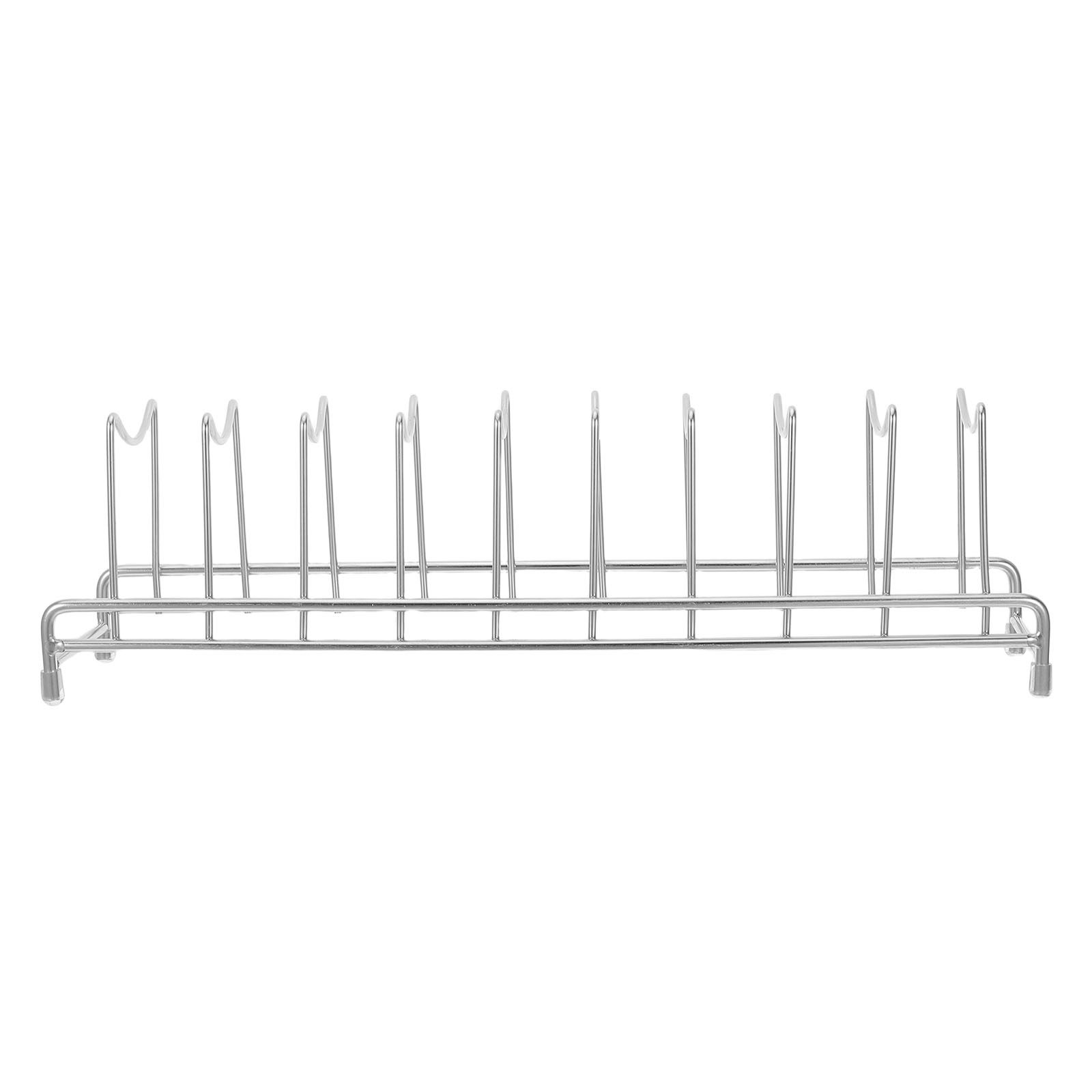 Kitchen Cabinet Baking Organizer - Stojak na pokrywy garnków ze stali