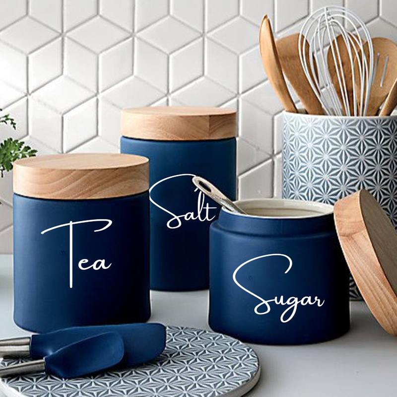 Kitchen Baking Organization - Bez słoików 8 sztuk Organizacja kuchni