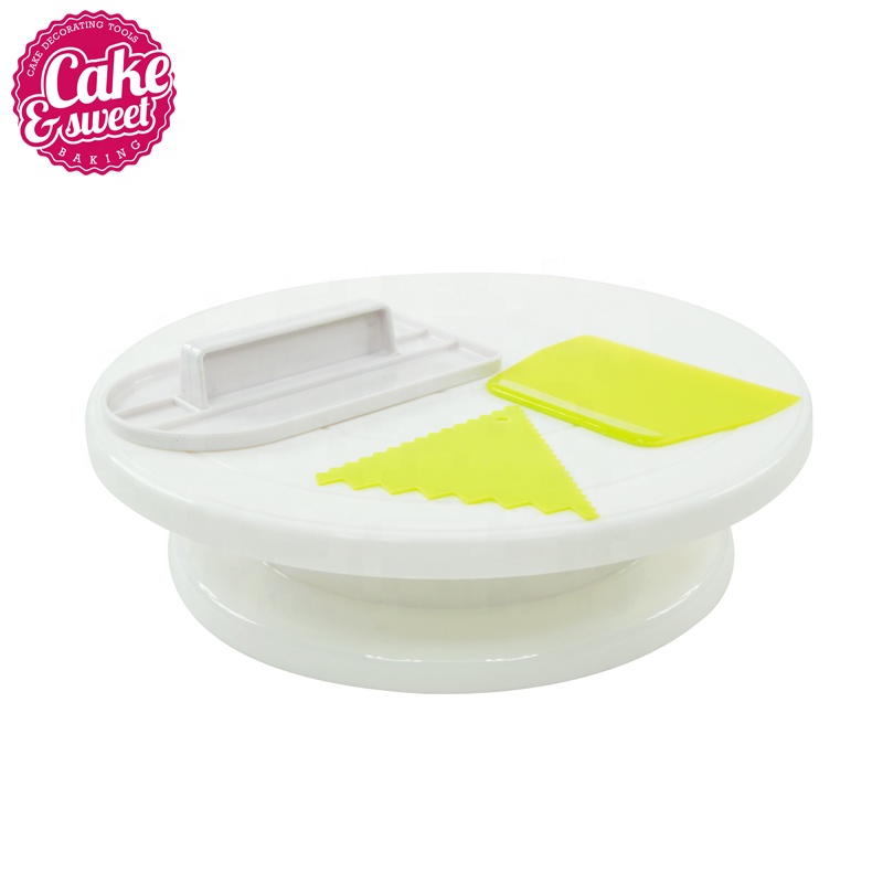 Kitchen Baking Table - Obrotowa podstawa Revol, narzędzia kuchenne, zestaw