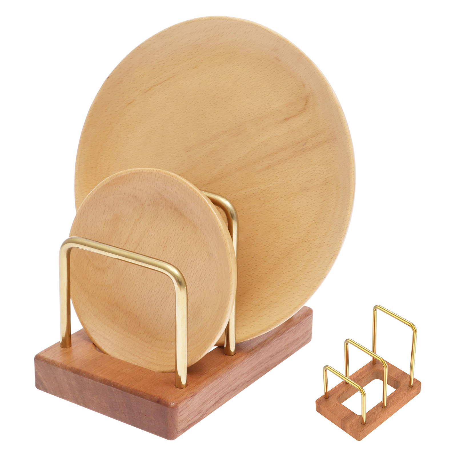 Kitchen Cabinet Baking Organizer - Stojak na pokrywki do garnków, organizer