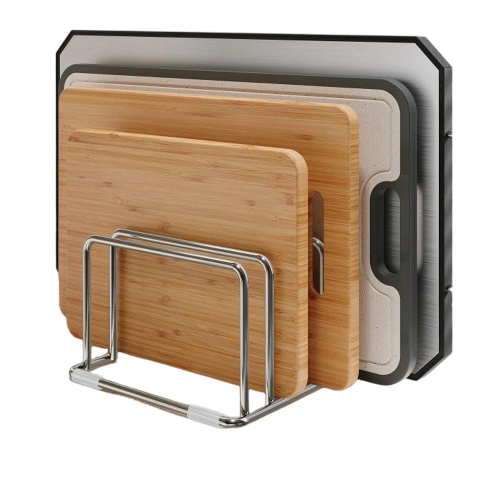 Kitchen Cabinet Baking Organizer - Stojak na deski do krojenia warzyw,