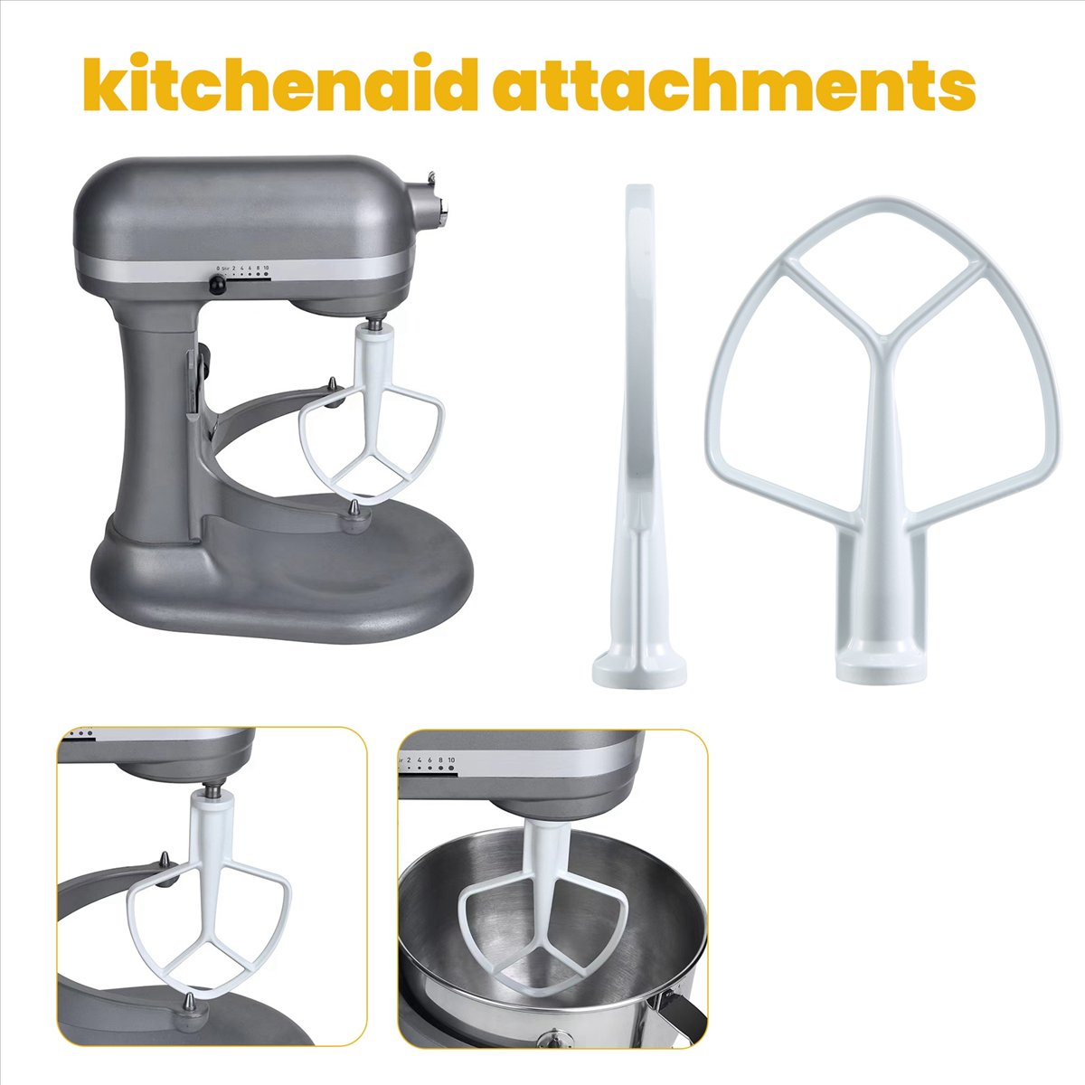 Kitchenaid Baking Set - Mieszadło płaskie powlekane Doings K5AB K5SS
