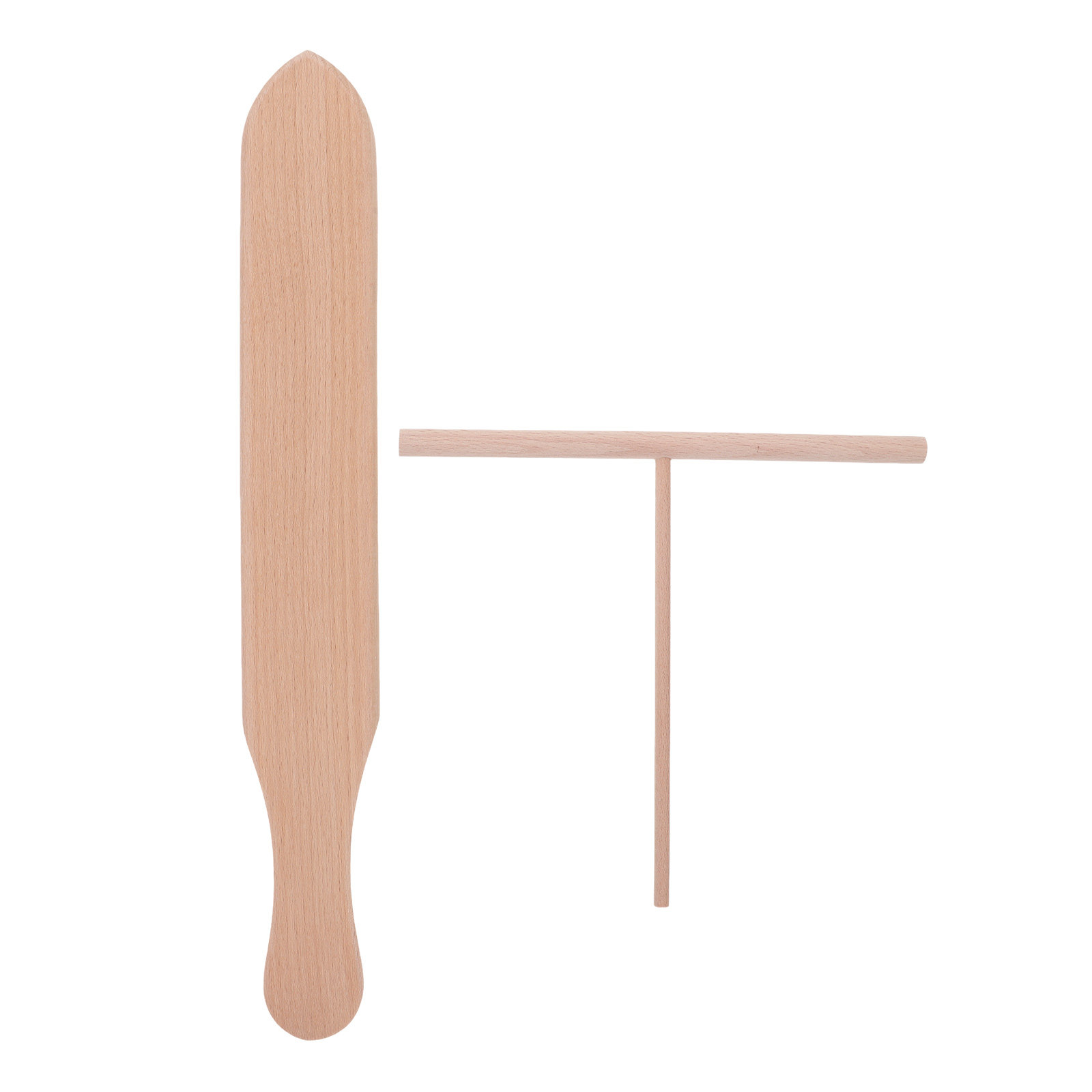 Kitchen Baking Gift Ideas - 1 zestaw drewnianych szpatułek do naleśników