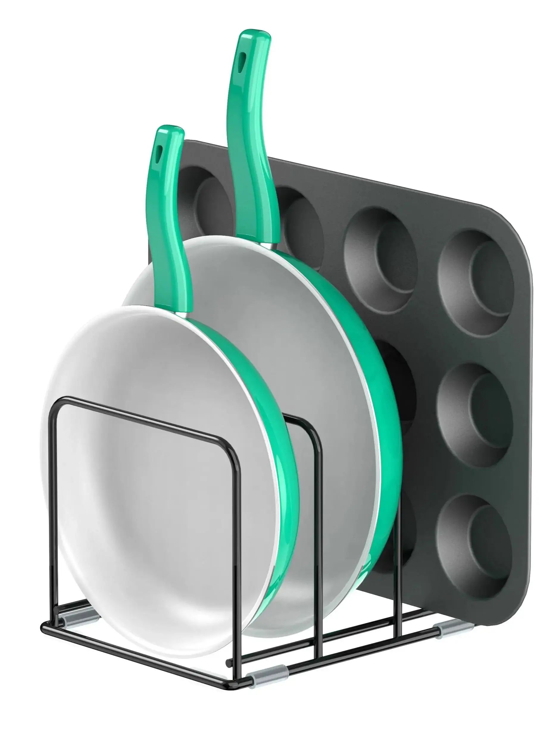 Kitchen Cabinet Baking Organizer - Organizer do szafek kuchennych, stalowy uchwyt