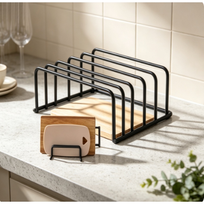 Kitchen Cabinet Baking Organizer - Półka do przechowywania desek do krojenia,