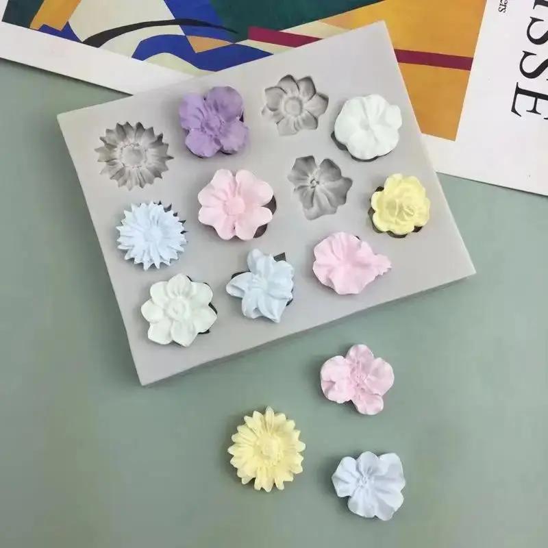 Mini Kitchen Baking - Mini Mała Kwiatowa Forma Silikonowa Kreatywna