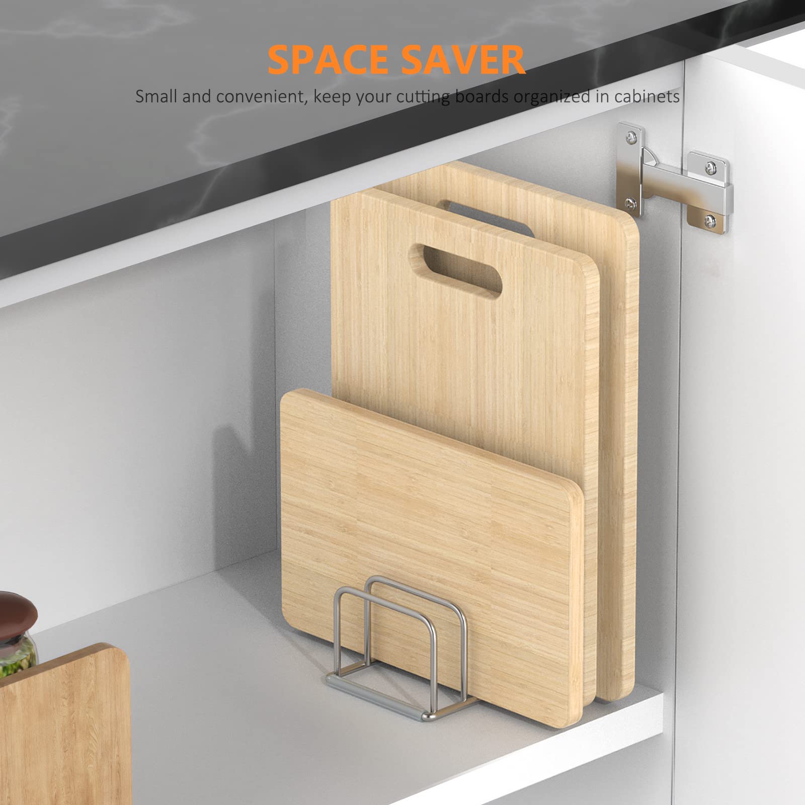 Kitchen Cabinet Baking Organizer - Organizer do szafki kuchennej, stalowy uchwyt