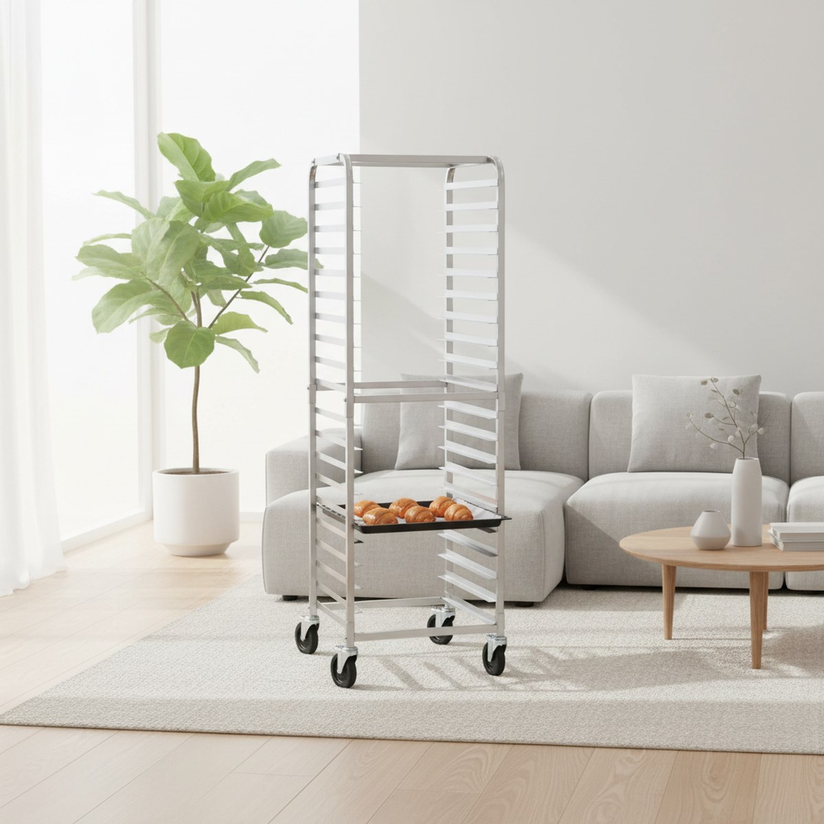 Komercyjny wózek piekarniczy z – Kitchen Baking Trolley recenzja i cena