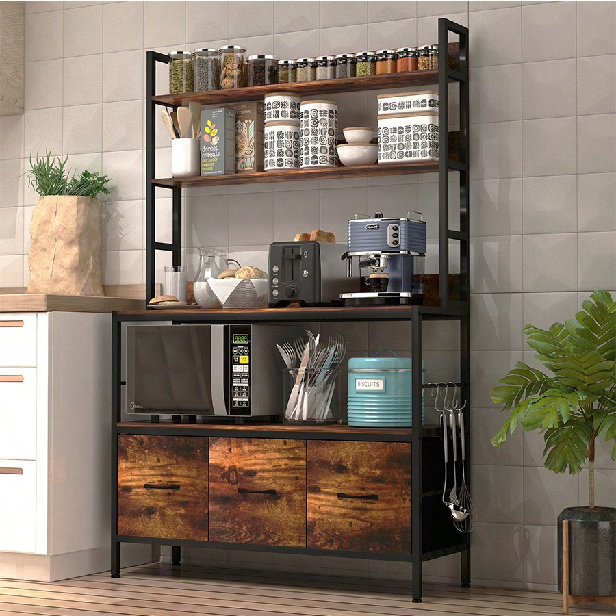 Regał kuchenny z 3 koszami, 5- – Kitchen Baker recenzja i cena