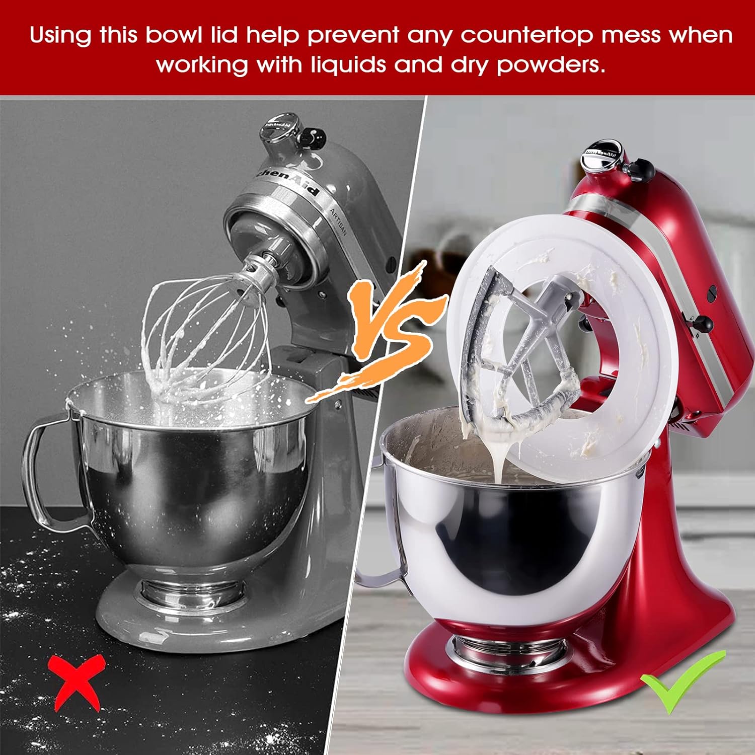 Mikser pokrywa misy do kuchenn – Stand Mixer Bowl recenzja i cena