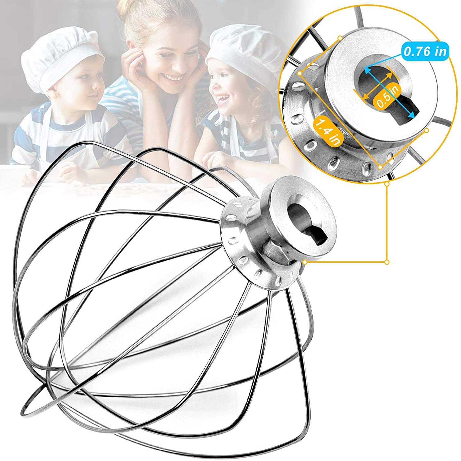 KN256WW 6-druciany bicz przyst – Stand Mixer Bowl recenzja i cena