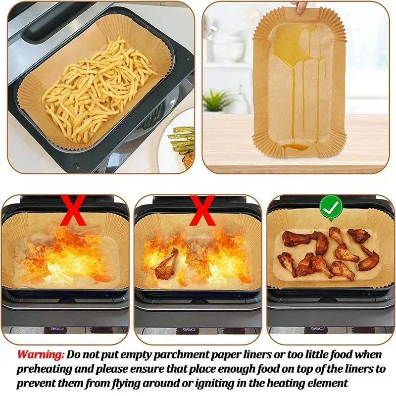 Jednorazowa papierowa frytkown – Kitchen Baking Mat recenzja i cena