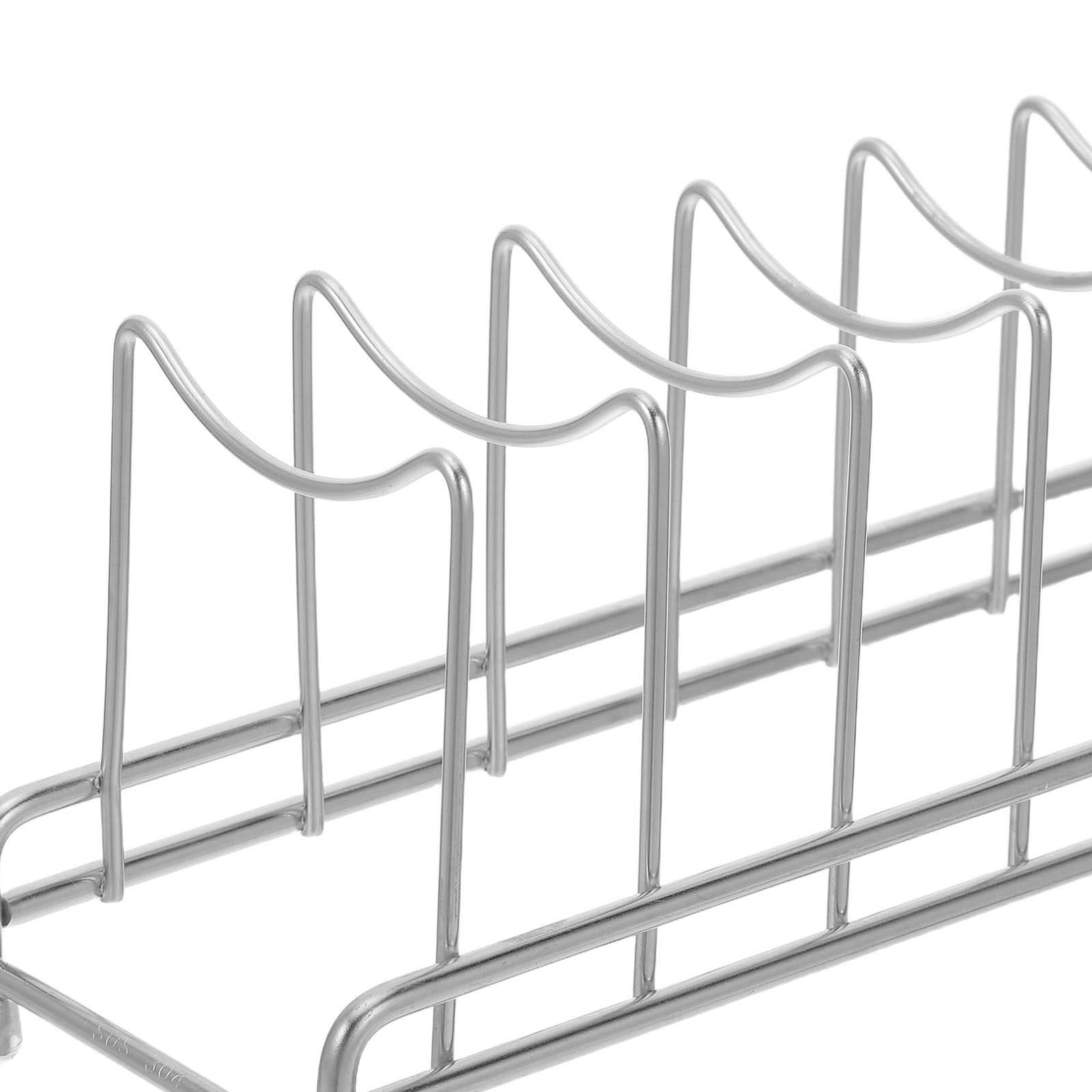 Stojak na pokrywy garnków ze s – Kitchen Cabinet Baking Organizer recenzja i cena
