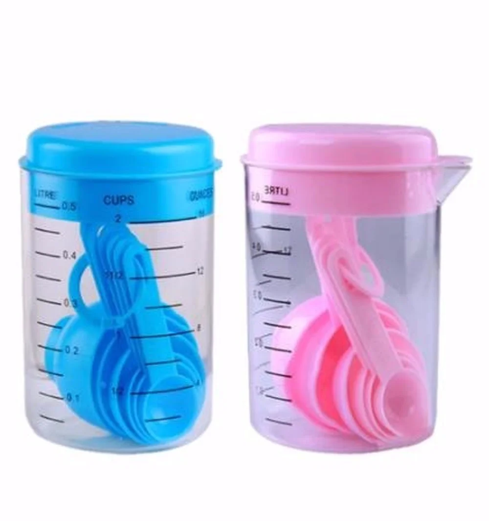 7 sztuk/zestaw plastikowe kubk – Kitchen Baking Utensil Set recenzja i cena