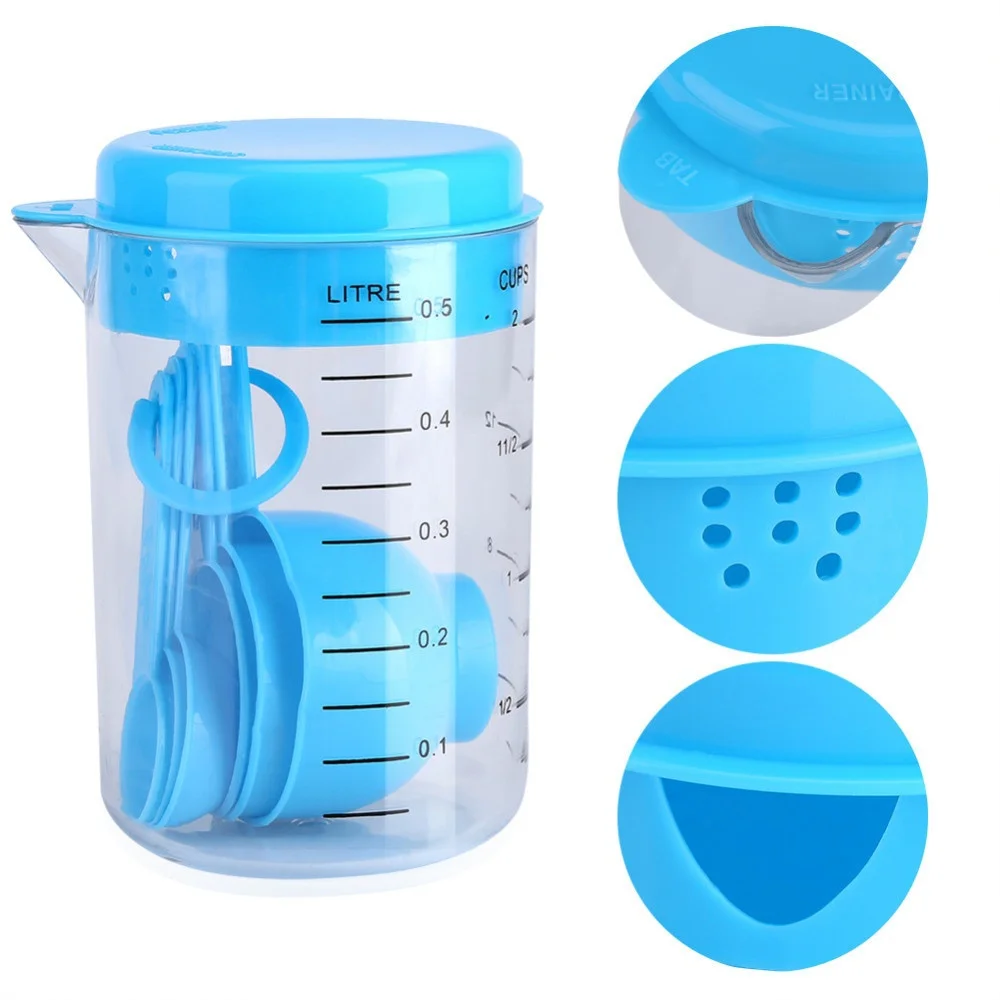 7 sztuk/zestaw plastikowe kubk – Kitchen Baking Utensil Set recenzja i cena
