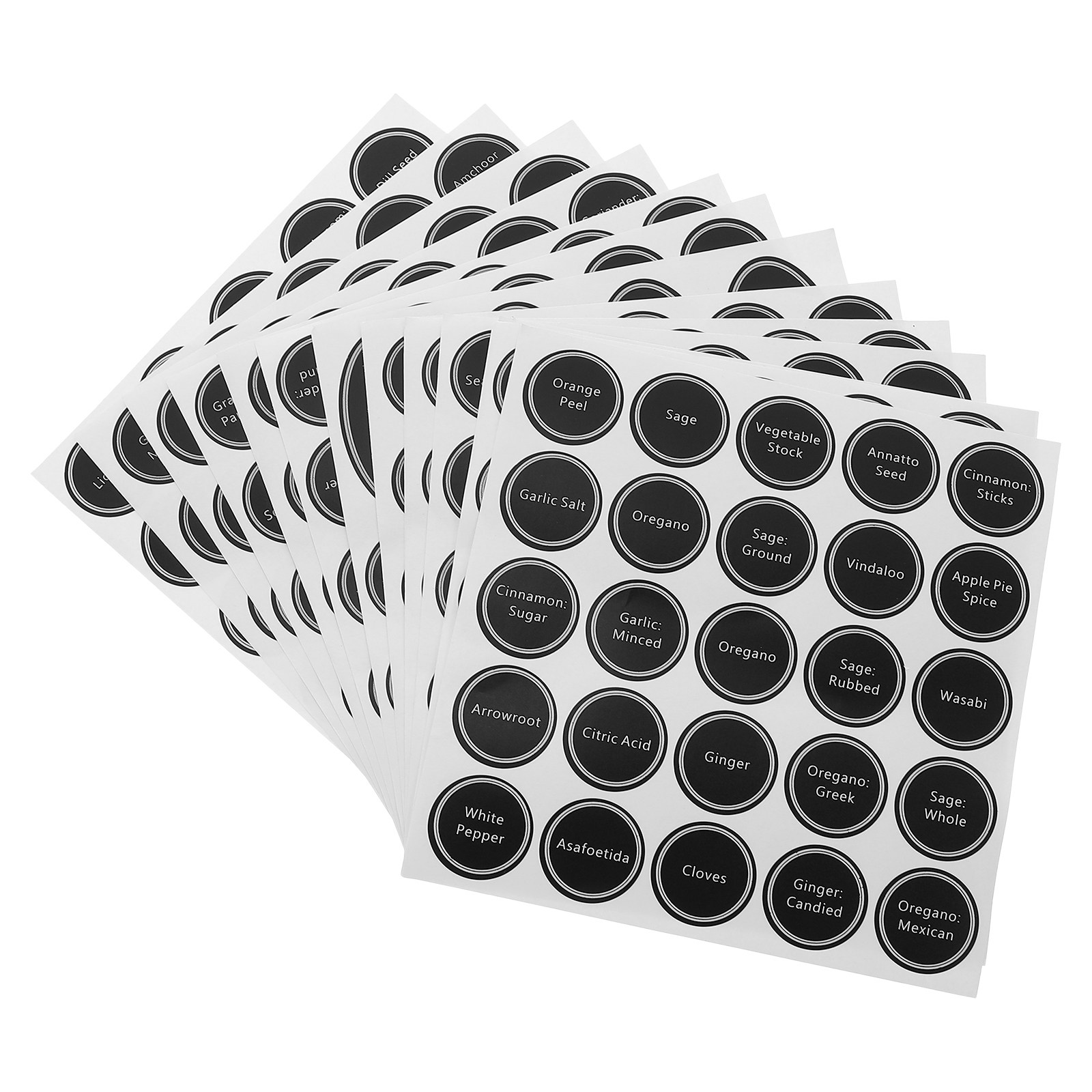 13 arkuszy naklejek tablicowyc – Kitchen Baking Organization recenzja i cena