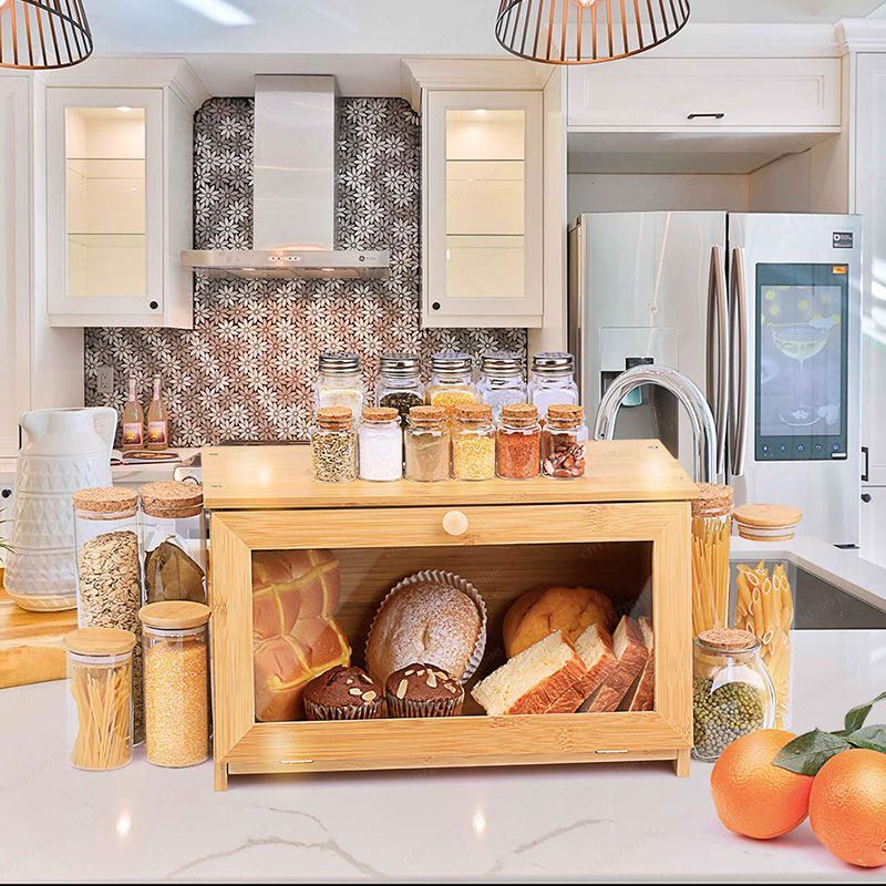 Szafka ekspozycyjna na chleb z – Kitchen Cabinet Baking Organizer recenzja i cena