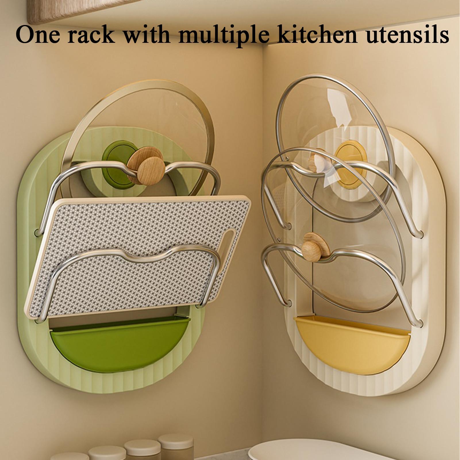 Półka na pokrywki garnków, 2-p – Kitchen Cabinet Baking Organizer recenzja i cena