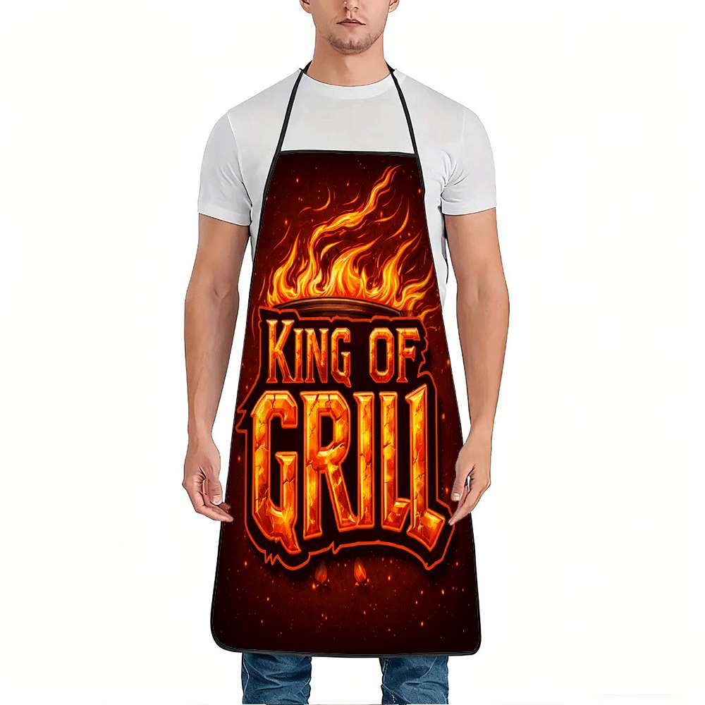 1 sztuka fartucha Bbq King, fa – Kitchen Baking Gift Ideas recenzja i cena