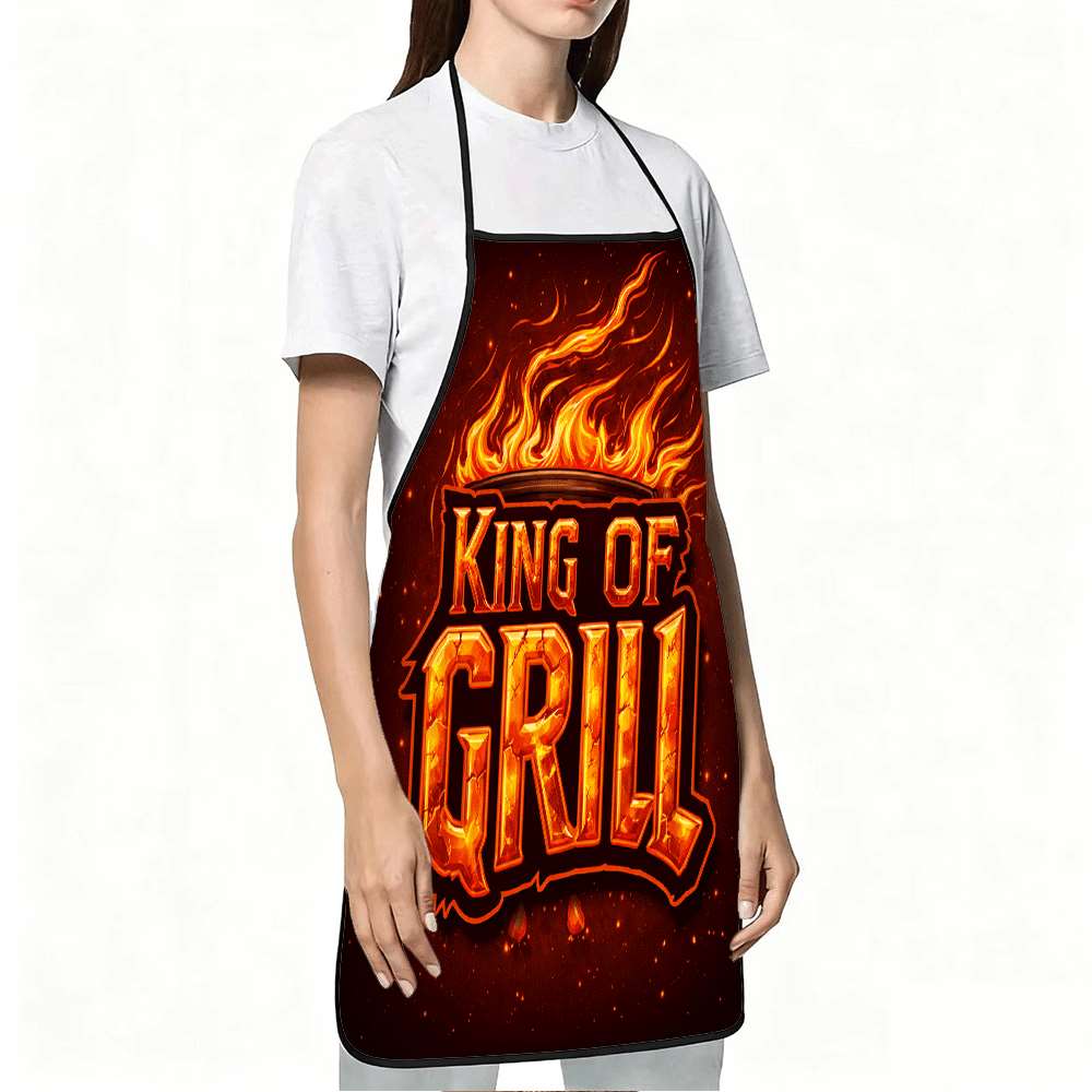 1 sztuka fartucha Bbq King, fa – Kitchen Baking Gift Ideas recenzja i cena