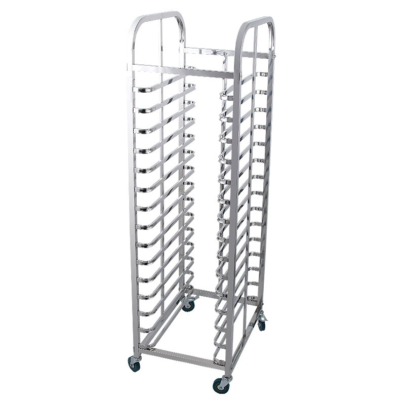 Wózek ze stali nierdzewnej, 15 – Kitchen Baking Trolley recenzja i cena