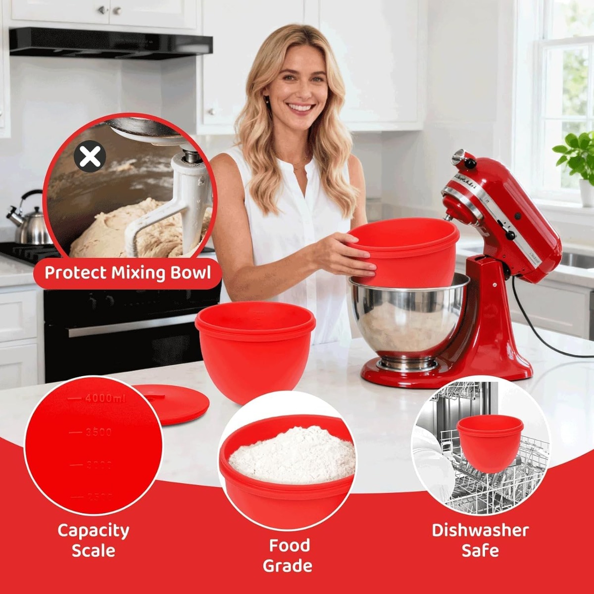 Silikonowa wkładka do miski mi – Kitchenaid Baking Bowl recenzja i cena