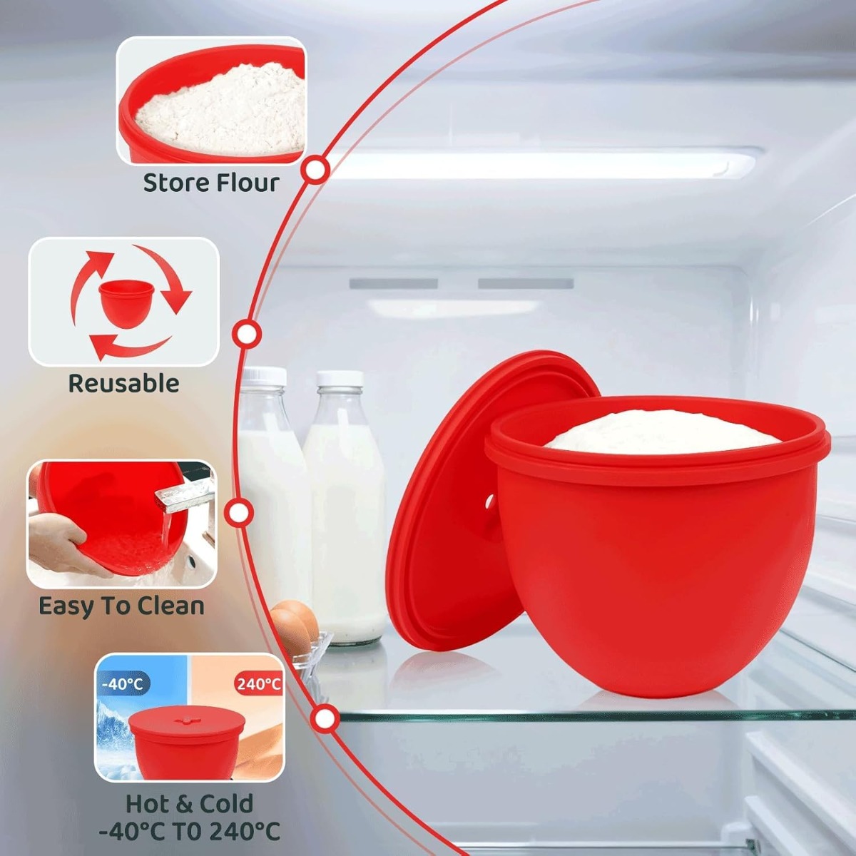 Silikonowa wkładka do miski mi – Kitchenaid Baking Bowl recenzja i cena