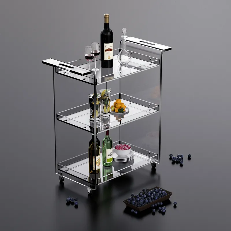 Nowoczesny 3-poziomowy wózek k – Kitchen Baking Organization recenzja i cena