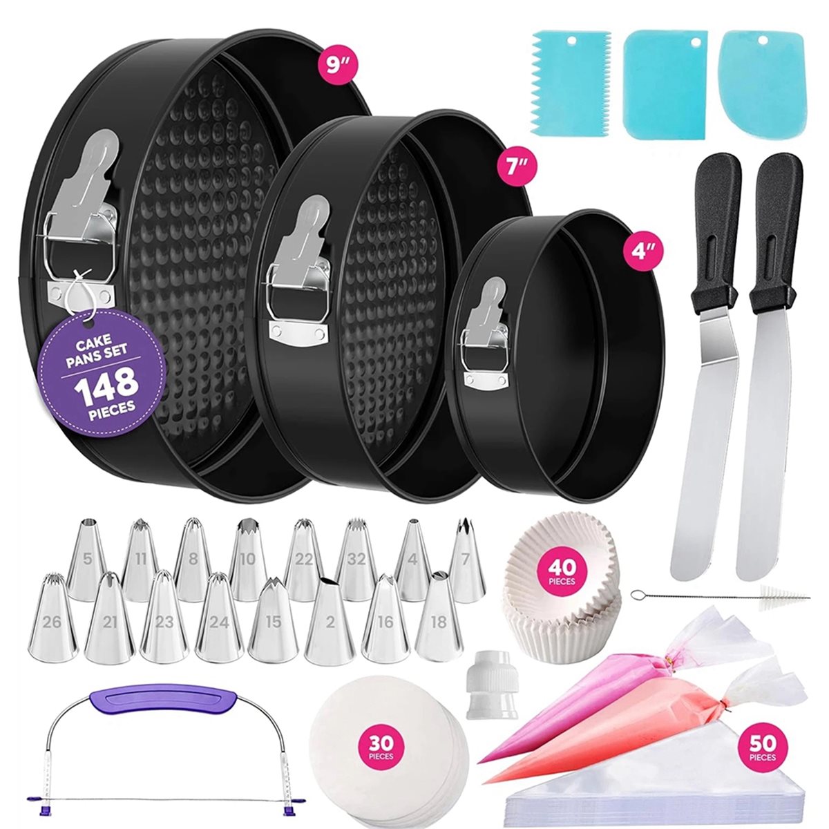 Zestaw foremek do pieczenia M1 – Springform Pan Set recenzja i cena