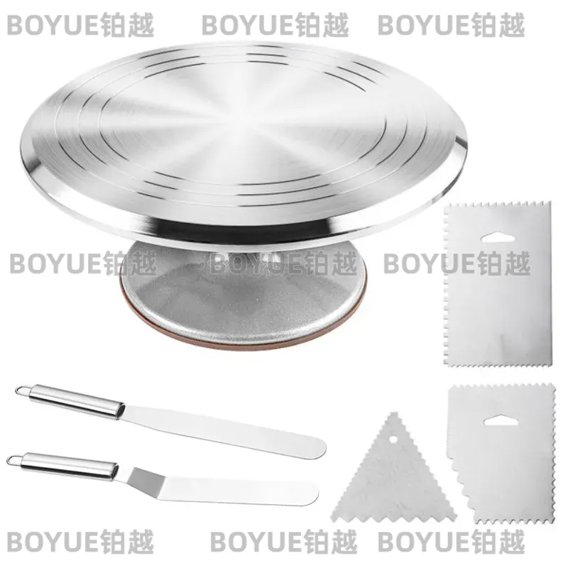 Złoty aluminiowy obrotowy stoj – Kitchen Baking Table recenzja i cena