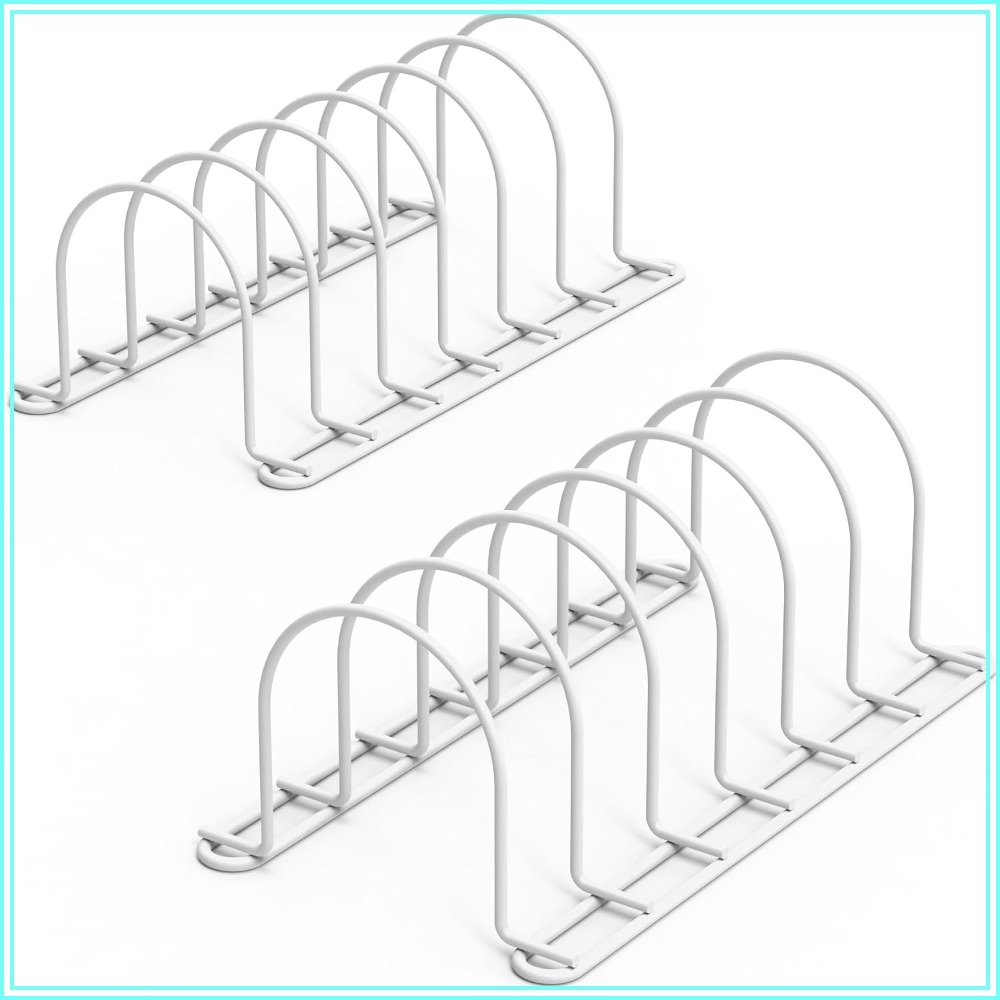 Pionowy organizer na naczynia  – Kitchen Cabinet Baking Organizer recenzja i cena