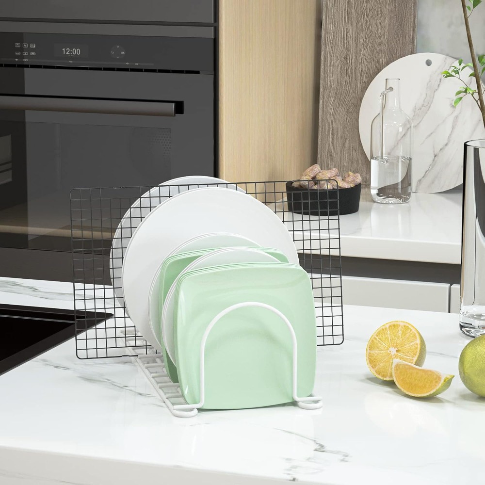 Pionowy organizer na naczynia  – Kitchen Cabinet Baking Organizer recenzja i cena