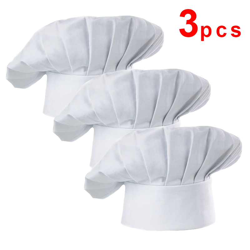 3 szt. Biały kapelusz kucharsk – Kitchen Baker recenzja i cena