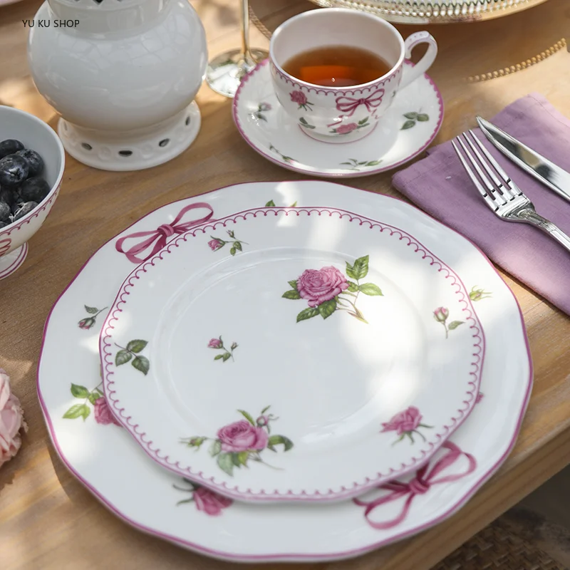 French Rose Cutlery Bone China – Kitchen Baking Utensil Set recenzja i cena
