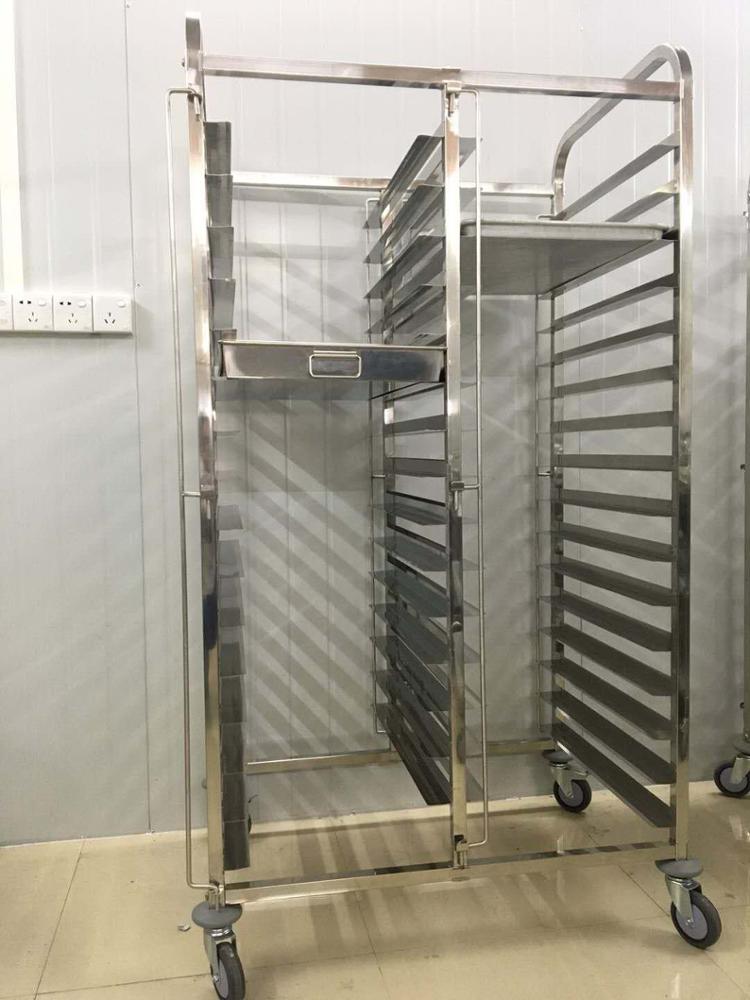 Wózek kuchenny ze stali nierdz – Kitchen Baking Trolley recenzja i cena