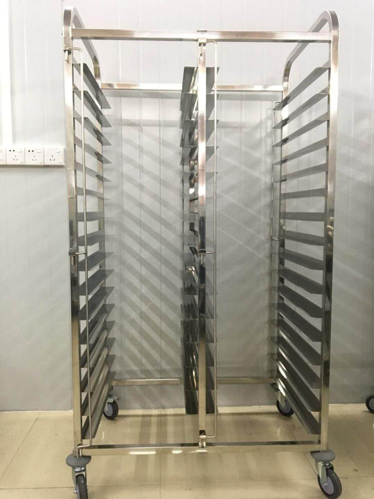Wózek kuchenny ze stali nierdz – Kitchen Baking Trolley recenzja i cena