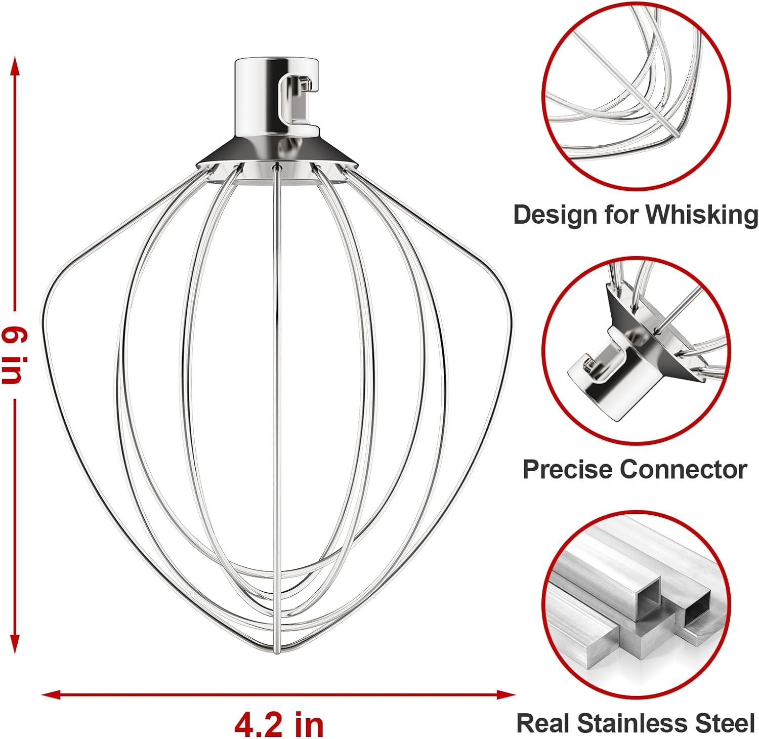Część zamienna K45WW 6-prętowy – Kitchenaid Baking Set recenzja i cena