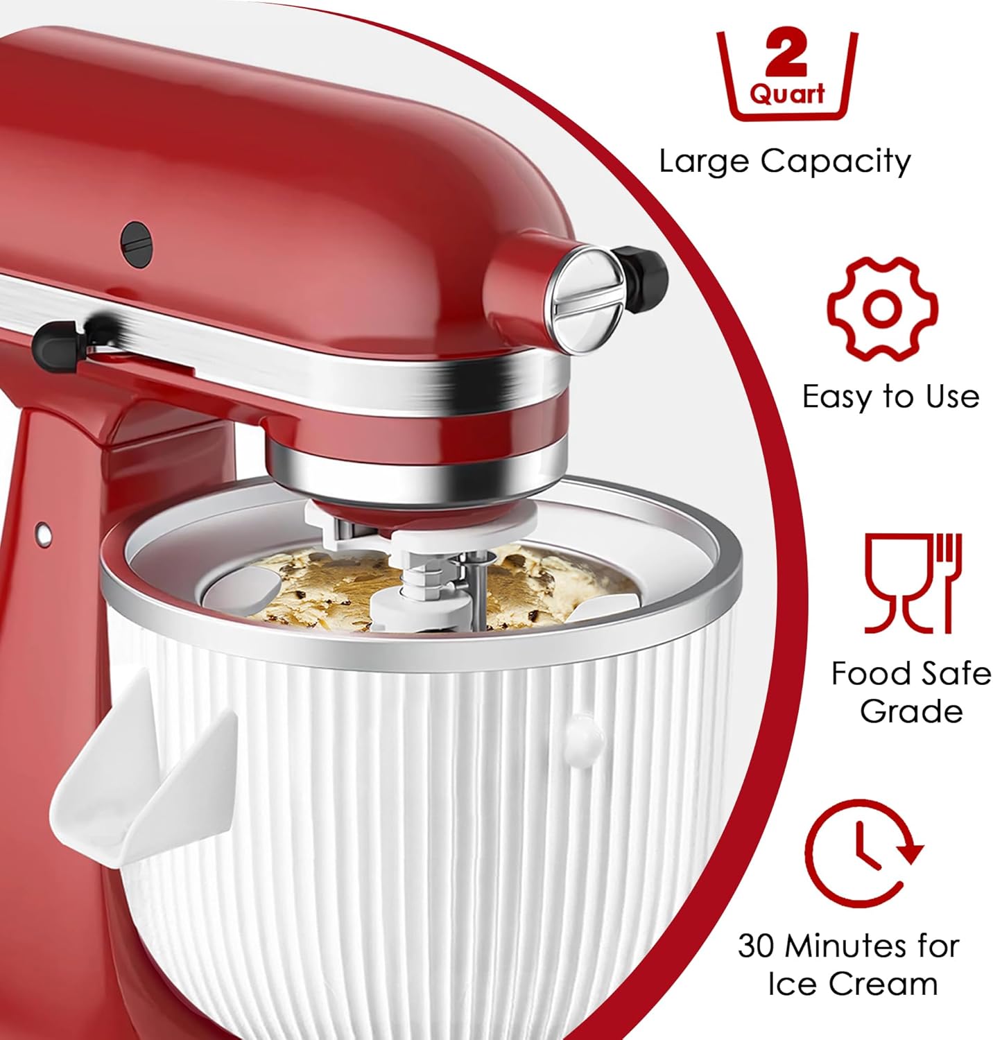 Przystawka do lodówki do mikse – Stand Mixer Bowl recenzja i cena