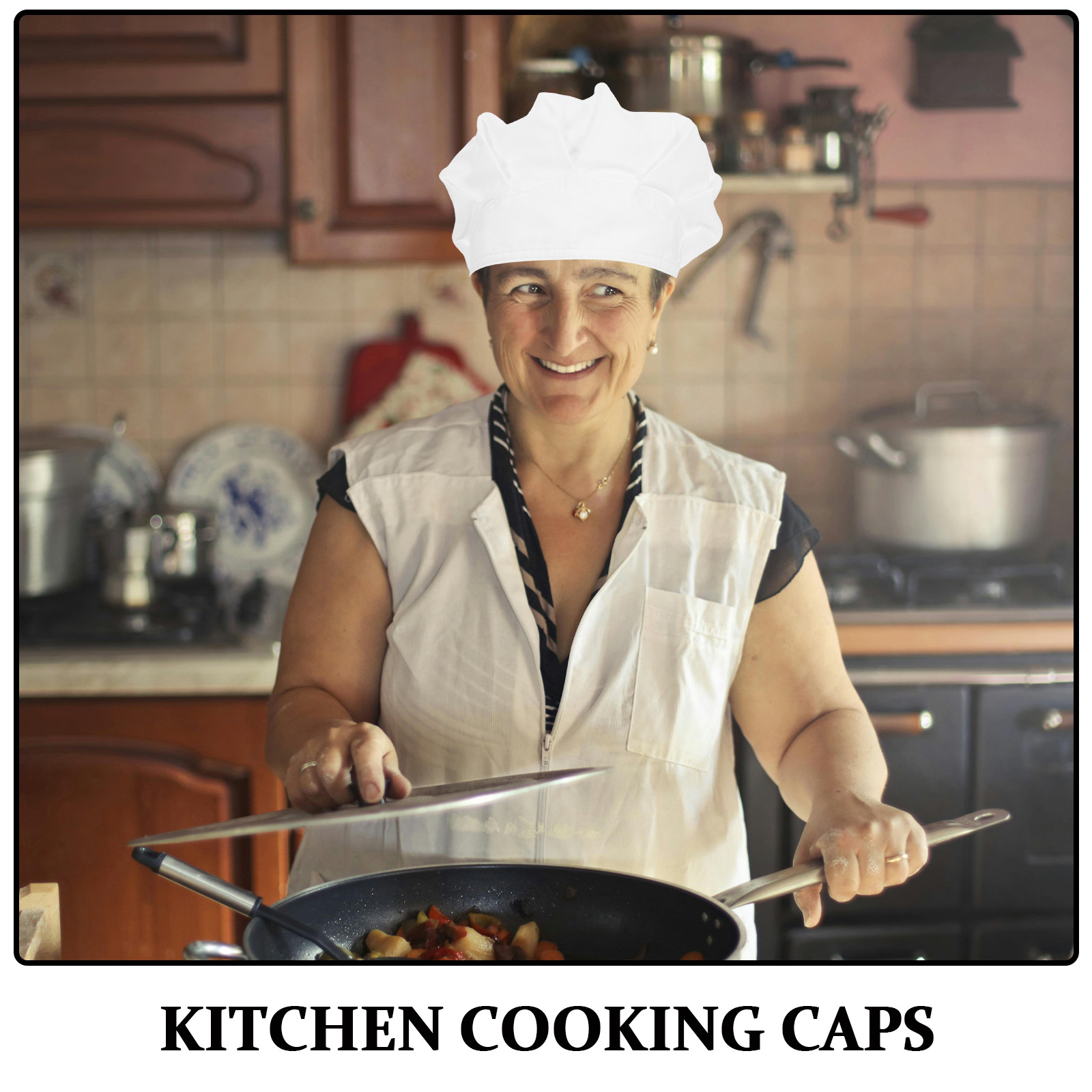 2 szt. Oddychające czapki kuch – Kitchen Baker recenzja i cena